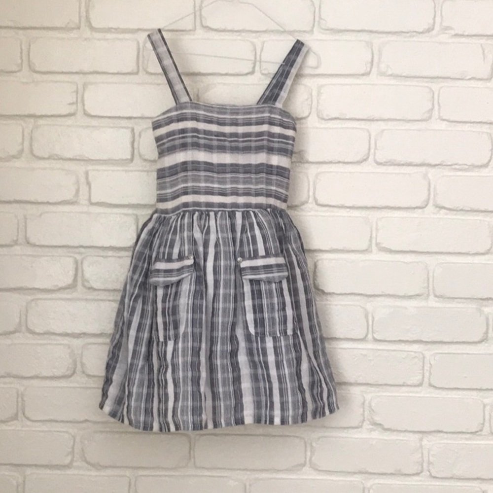 Guess Kids striped dress for girls size 10-12.